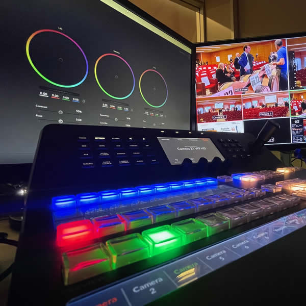 La regia 4K di e-live